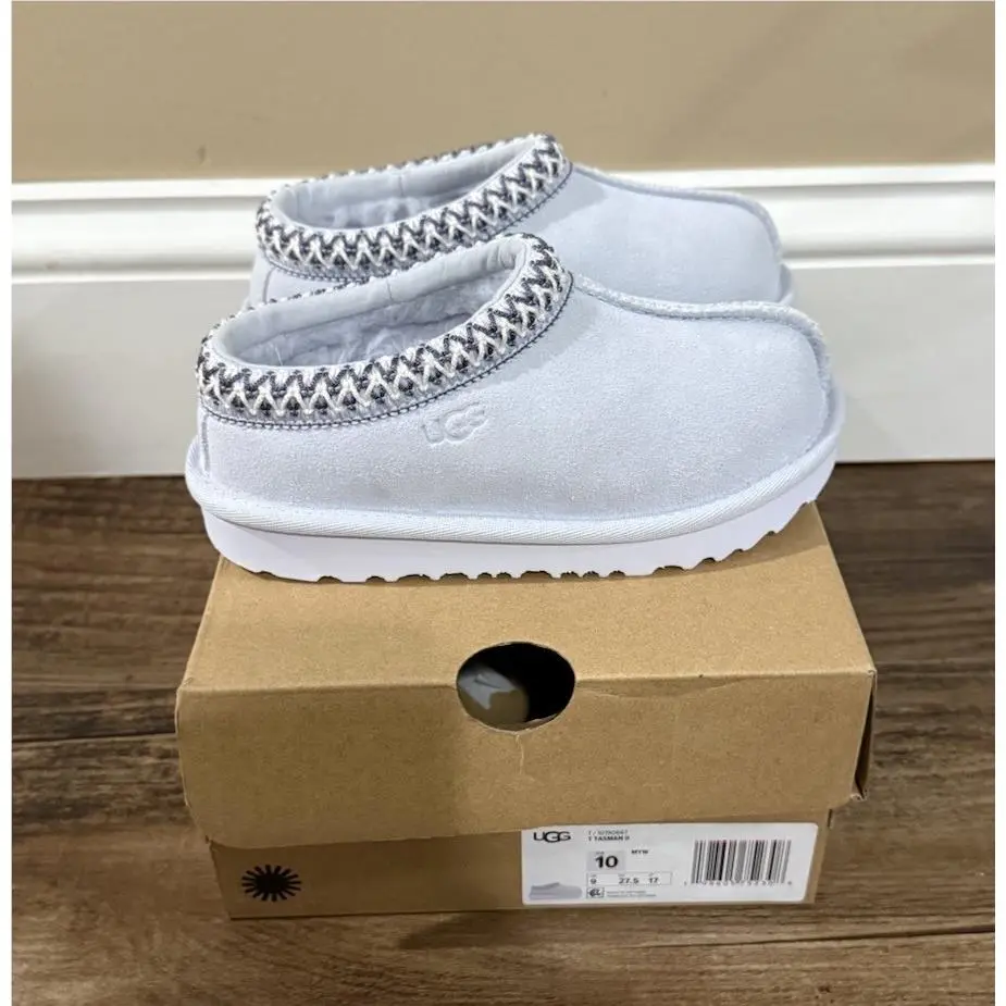 Kids Toddlers Girls Boys Ugg Size 10 Tasman Slipper Shoe Myw Blue