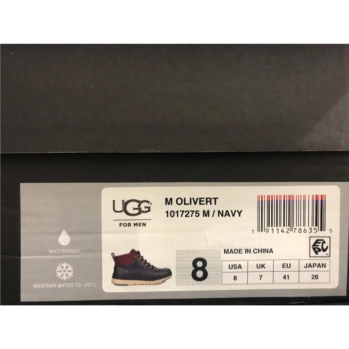 UGG shoes - UGG Olivert - Olivert - Navy (UPC: 191142786355) 3