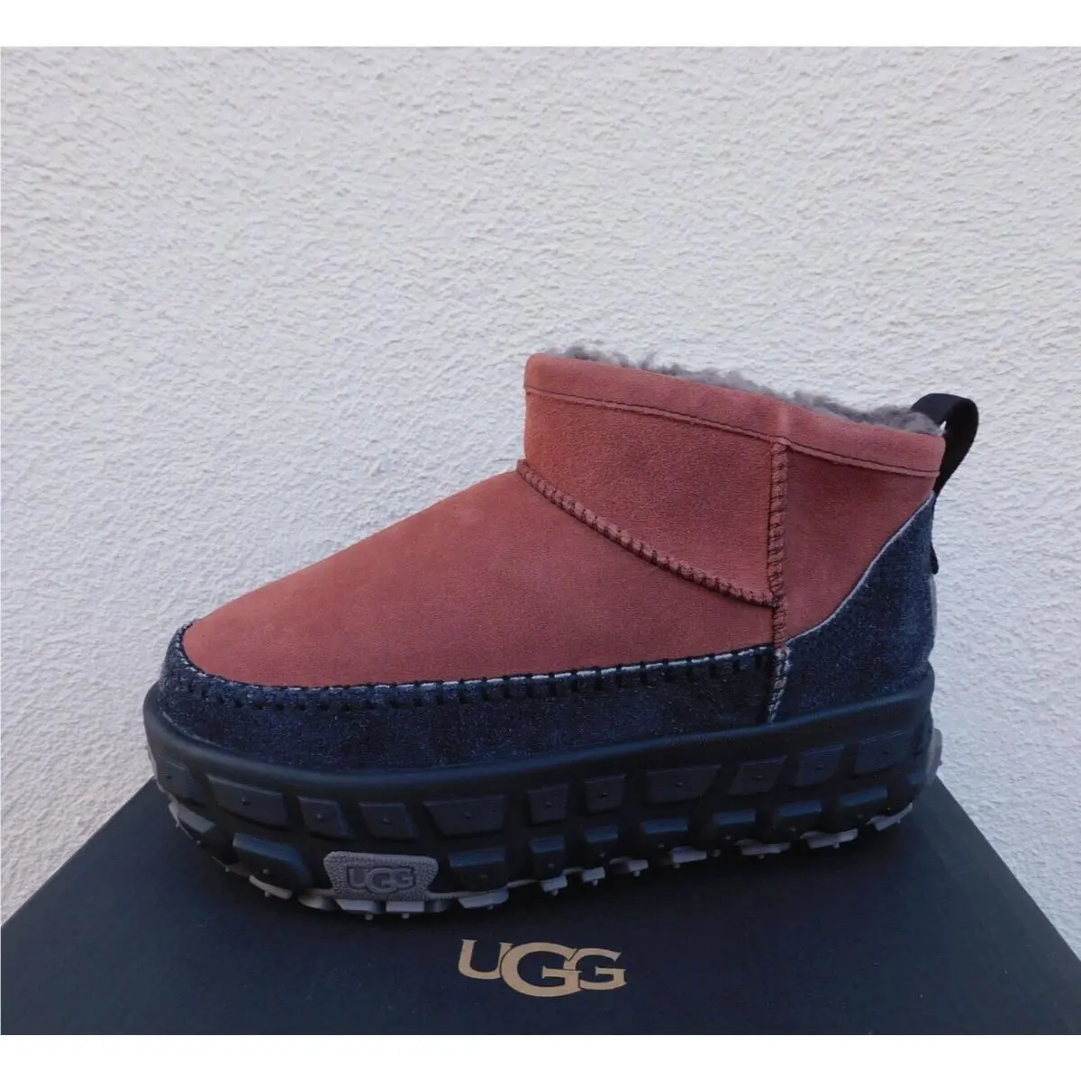 UGG shoes - UGG Venture Daze Ultra Mini Boot - Red Jasper/ Black (UPC: 197634307411) 1