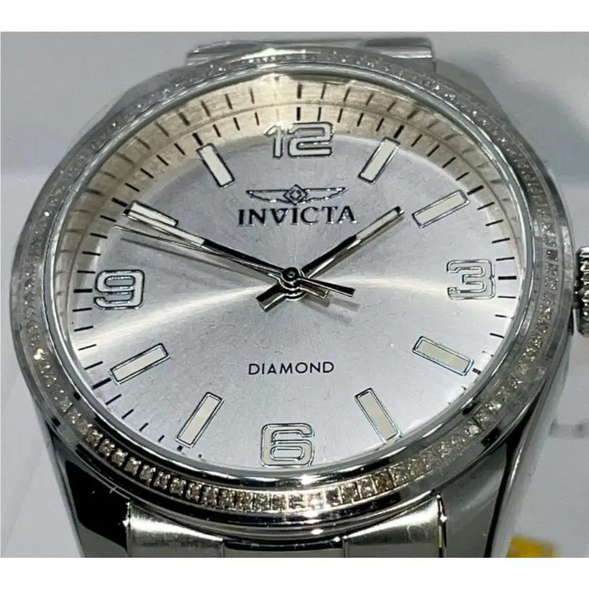 Invicta Elite Diamond 0.37 Carat Diamond Men`s Watch - 43mm Steel 48734