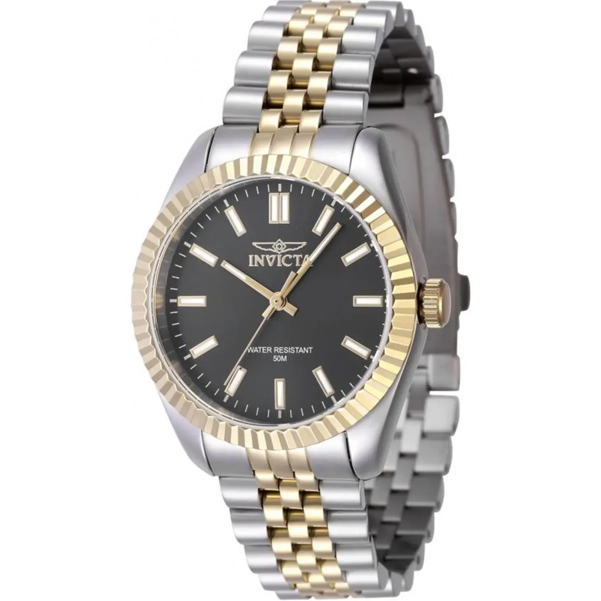 Invicta Women`s 47499 Specialty Quartz 3 Hand Black Dial Watch