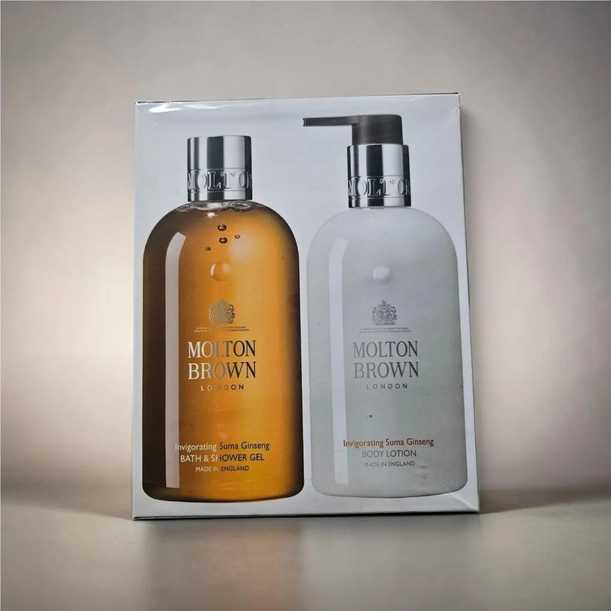 Molton Brown Suma Ginseng Shower Gel Body Lotion Gift Set