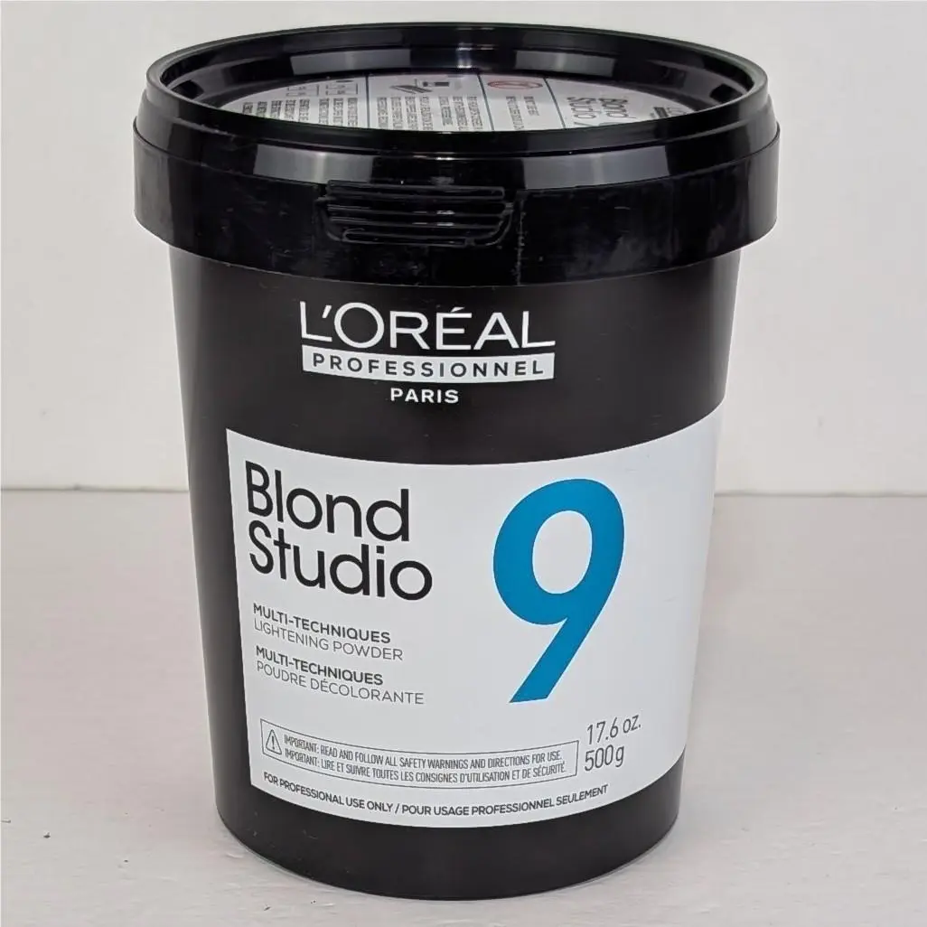 L`oreal Blond Studio 9 Multi-techniques Lightening Powder 17.6 oz 500g Loreal