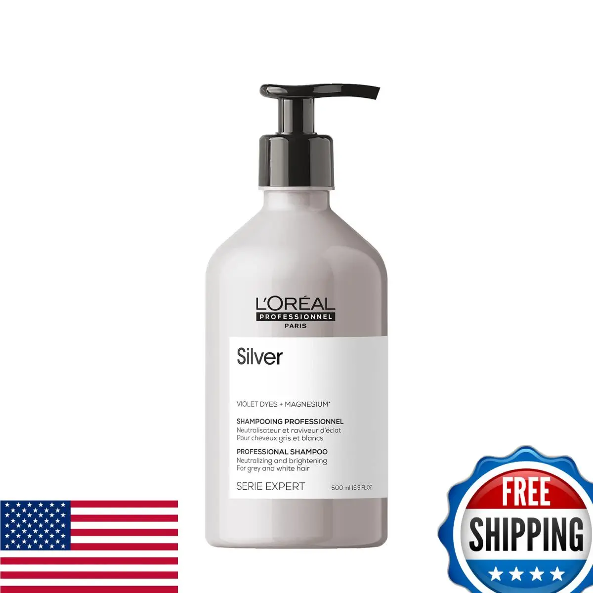 L`oréal Professionnel Purple Shampoo Neutralizes Unwanted Yellow Tones