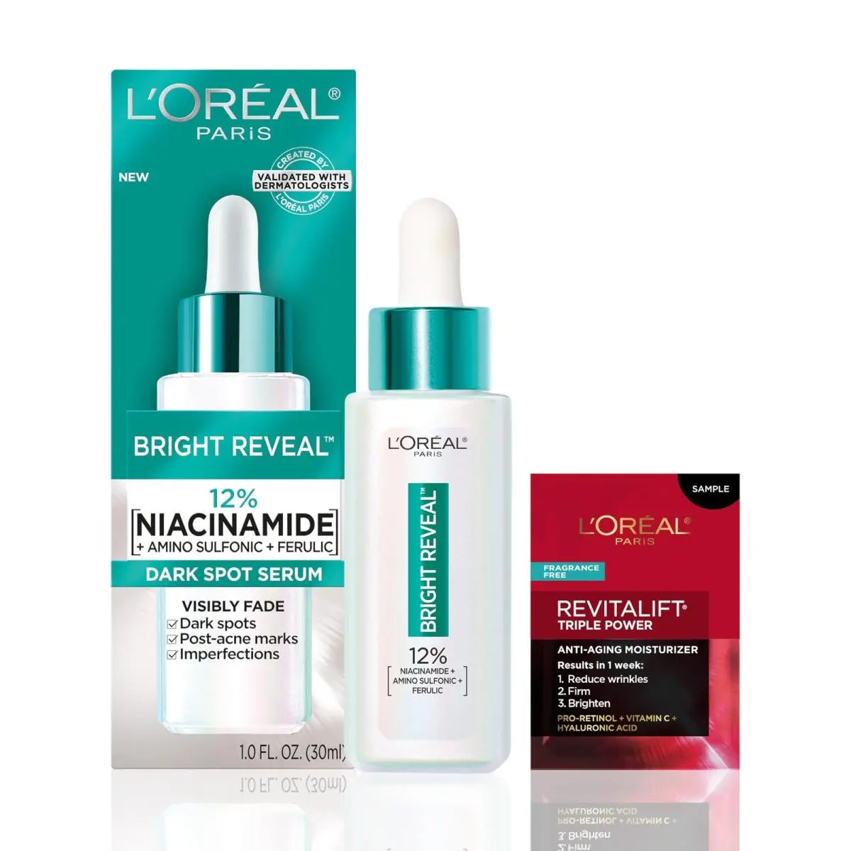 L`oréal L’oréal Paris Bright Reveal 12% Niacinamide + Amino Sulfonic + Ferulic Dark