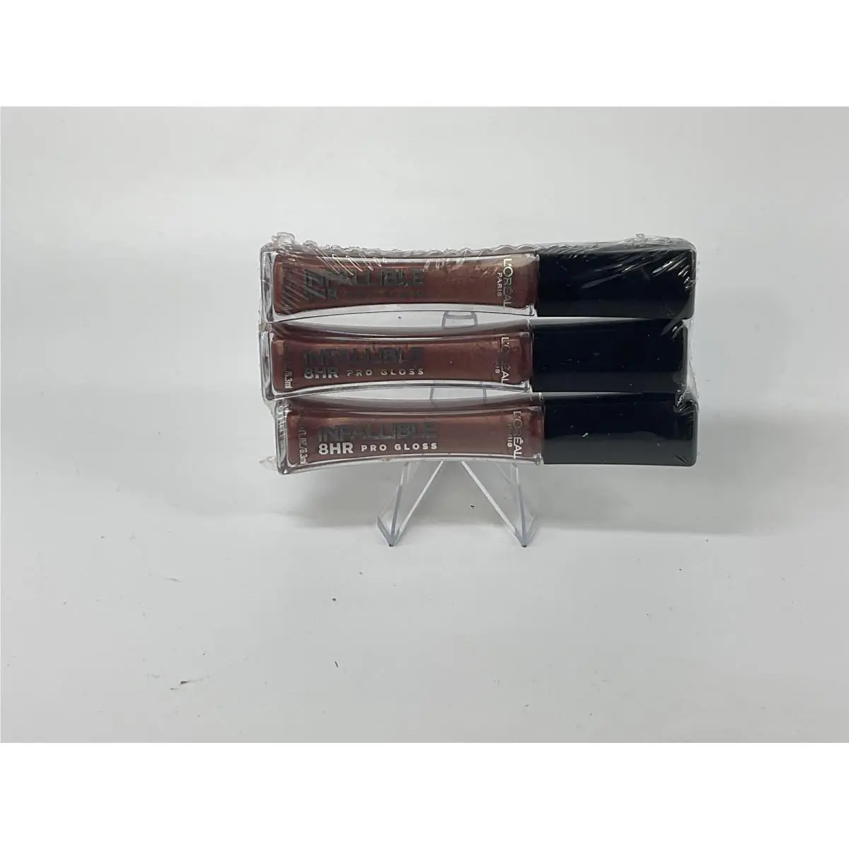L`oreal Paris L’oreal Paris Makeup Infallible 8 Hour Hydrating Lip Gloss 3 Pack
