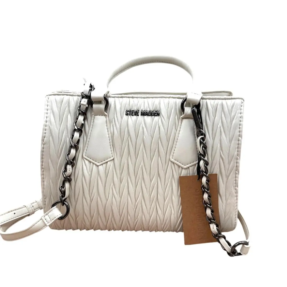 Steve Madden Bmickey Chalk Satchel – Candy Coated Chic Shoulder Straps