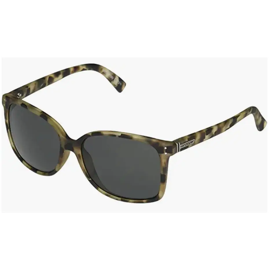 Von Zipper Castaway Sunglasses-dts Dusty Tortoise Satin-grey Lens