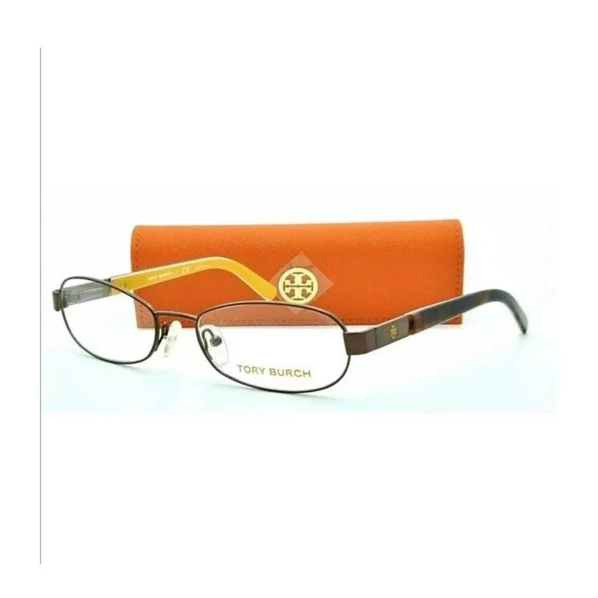 Tory Burch Eyeglasses Satin Bronze TY1017 104 50 17 135 Women`s Vintage