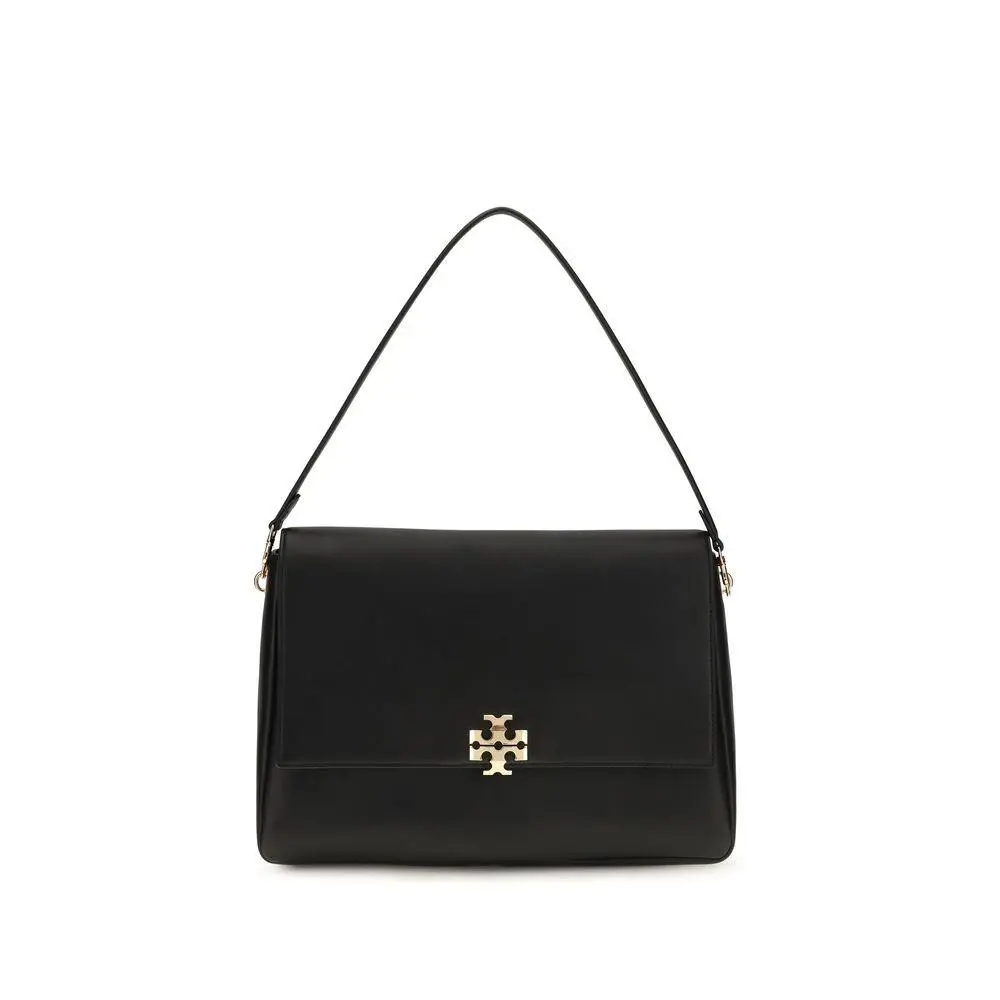 Tory Burch Black Calf Leather Bos Taurus Shoulder Bag - TO180727001BB