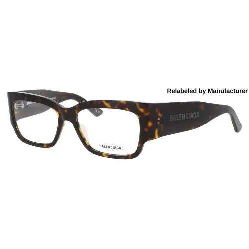 Balenciaga BB0332O-002-54-RELABELED Eyeglasses Eye Glasses 002 Havana
