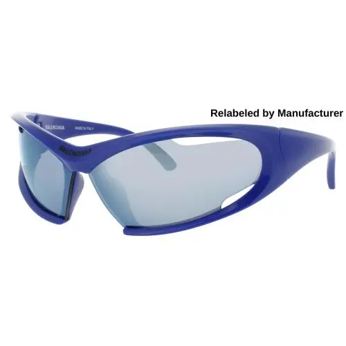 BB0318S-002-RELABELED Sunglasses Sun Glasses 002 Blue 7 by Balenciaga