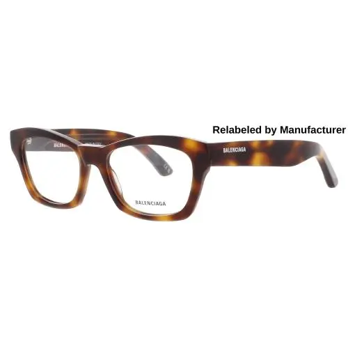Balenciaga BB0242O-006-53-RELABELED Eyeglasses Eye Glasses 006 Havana