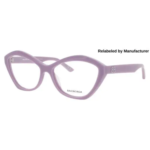 Balenciaga BB0341O-007-58-RELABELED Eyeglasses Eye Glasses 007 Violet