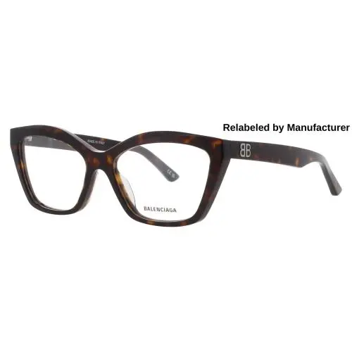Balenciaga BB0342O-006-55-RELABELED Eyeglasses Eye Glasses 006 Havana