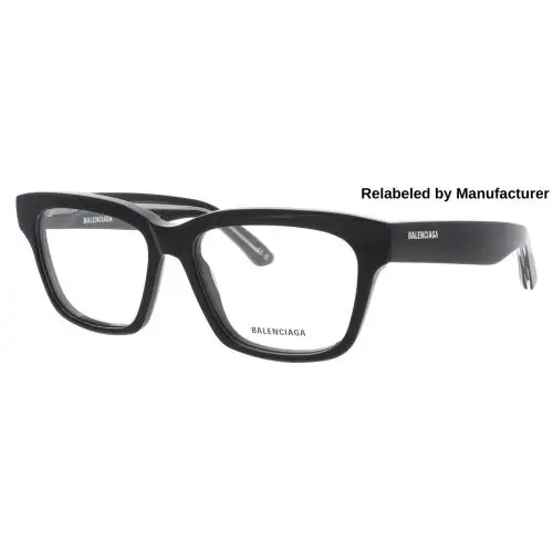 Balenciaga BB0343O-005-56-RELABELED Eyeglasses Eye Glasses 005 Black N