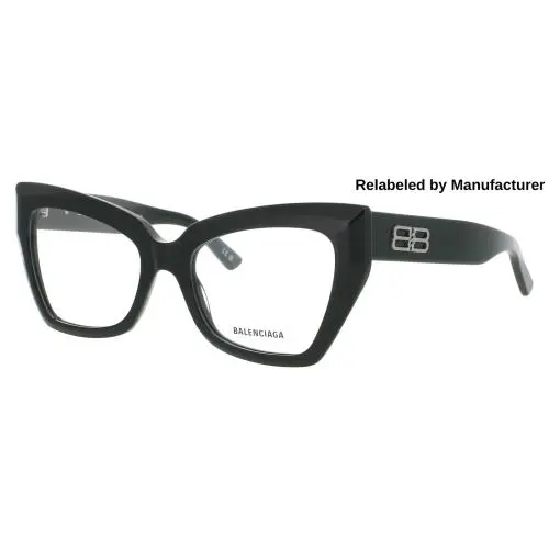 Balenciaga BB0275O-004-53-RELABELED Eyeglasses Eye Glasses 004 Green N