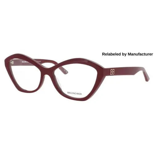 Balenciaga BB0341O-006-58-RELABELED Eyeglasses Eye Glasses 006 Red