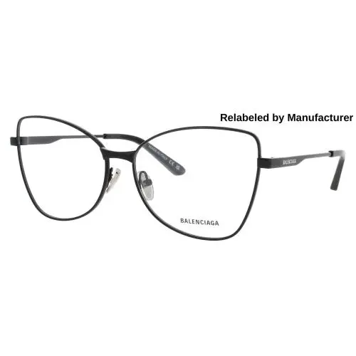 Balenciaga BB0282O-001-59-RELABELED Eyeglasses Eye Glasses 001 Black N
