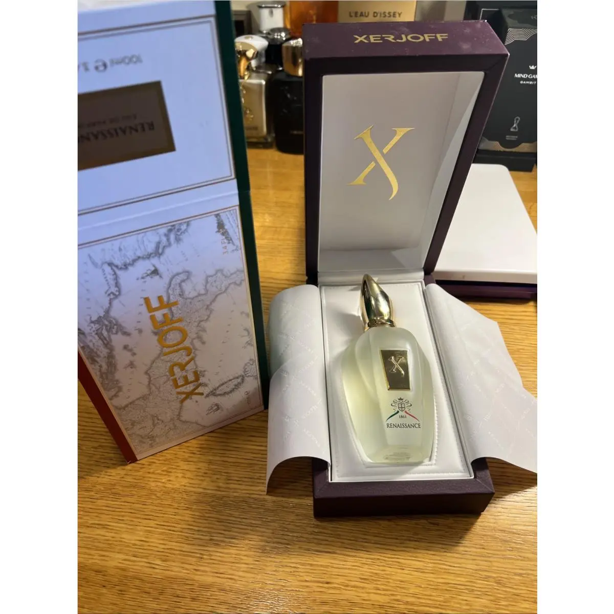 Xerjoff Renaissance Eau de Parfum 100ml 3.4oz 95%+ Full with Boxes