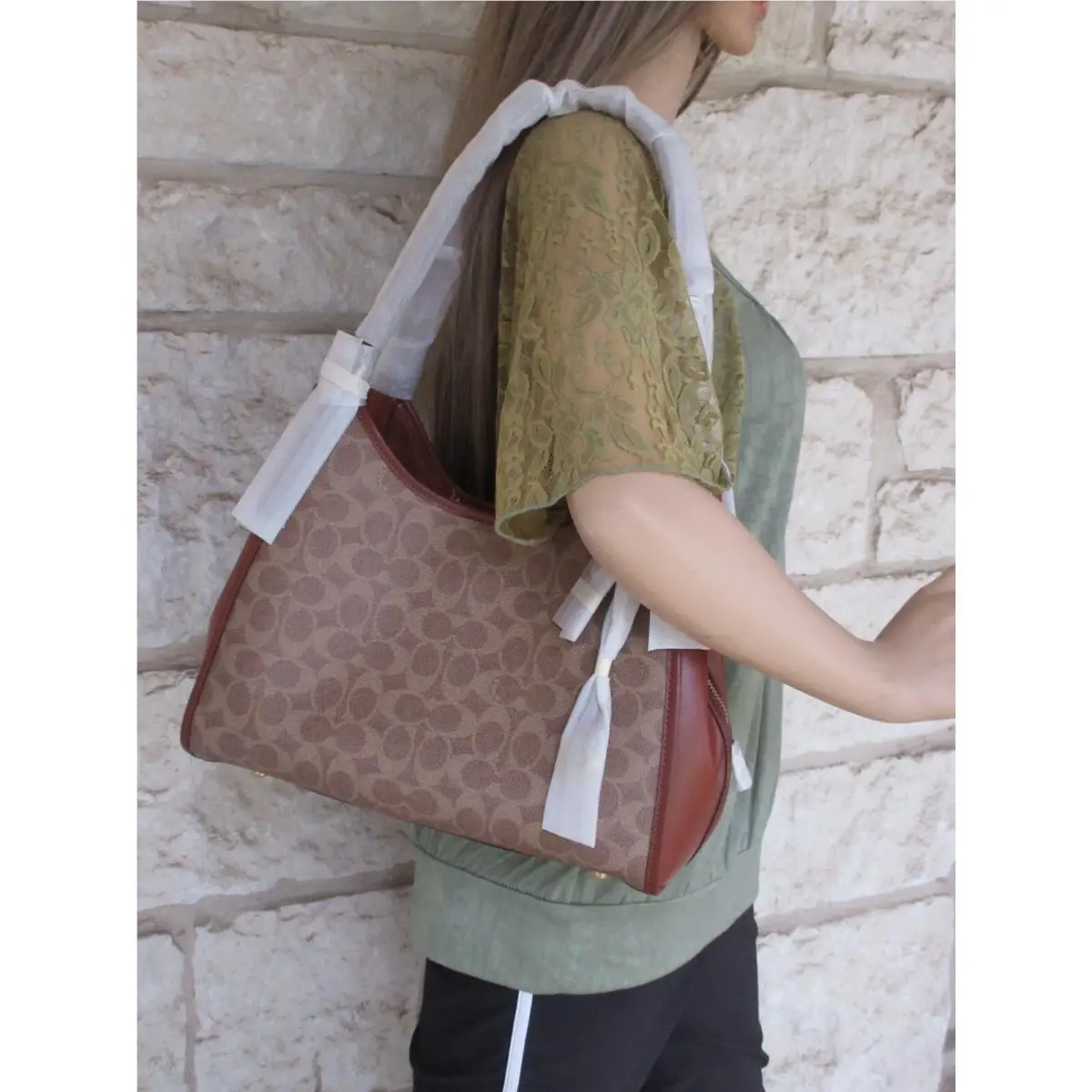 Coach  bag  - COACH Lori - Lori - Exterior: Tan Rust