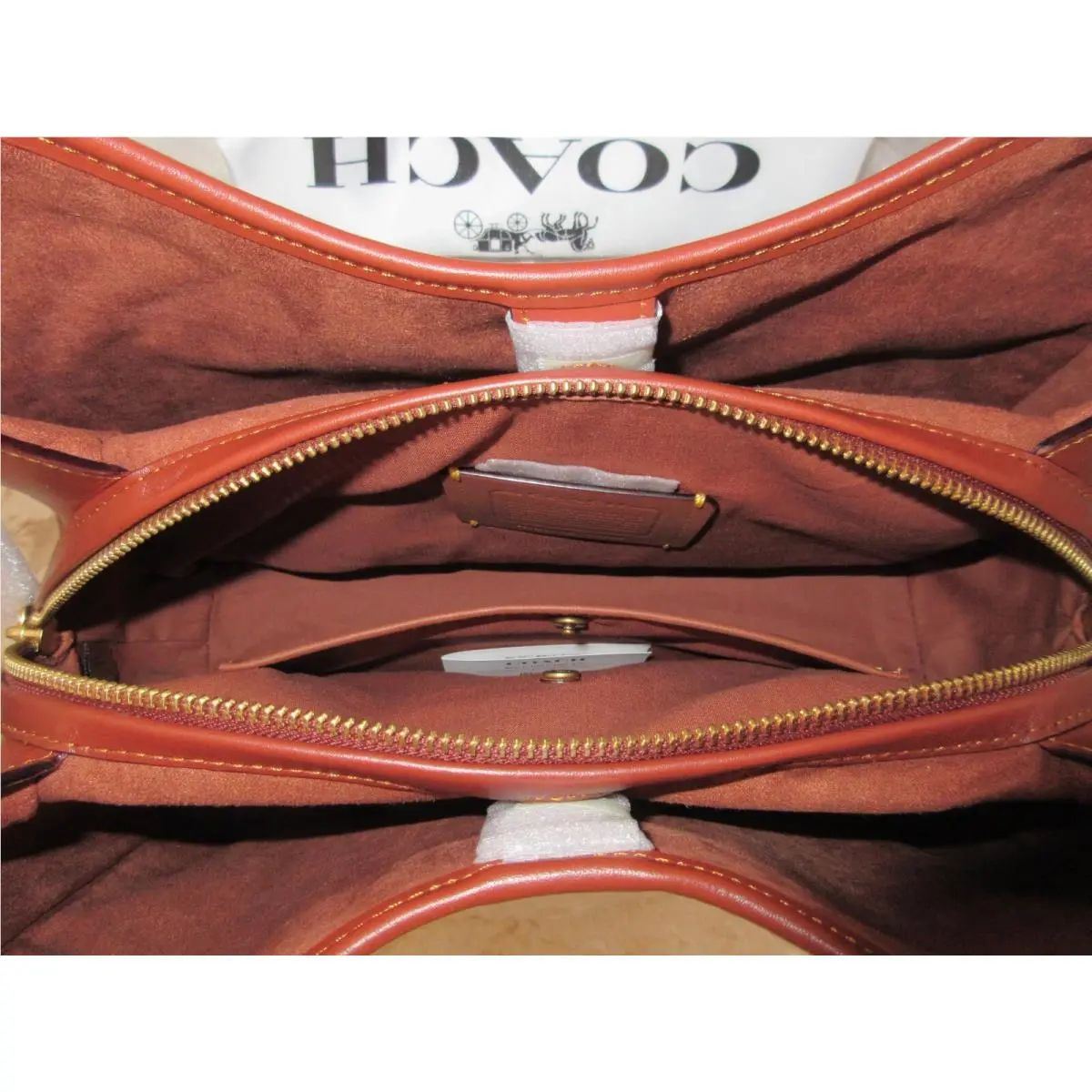 Coach  bag  - COACH Lori - Lori - Exterior: Tan Rust