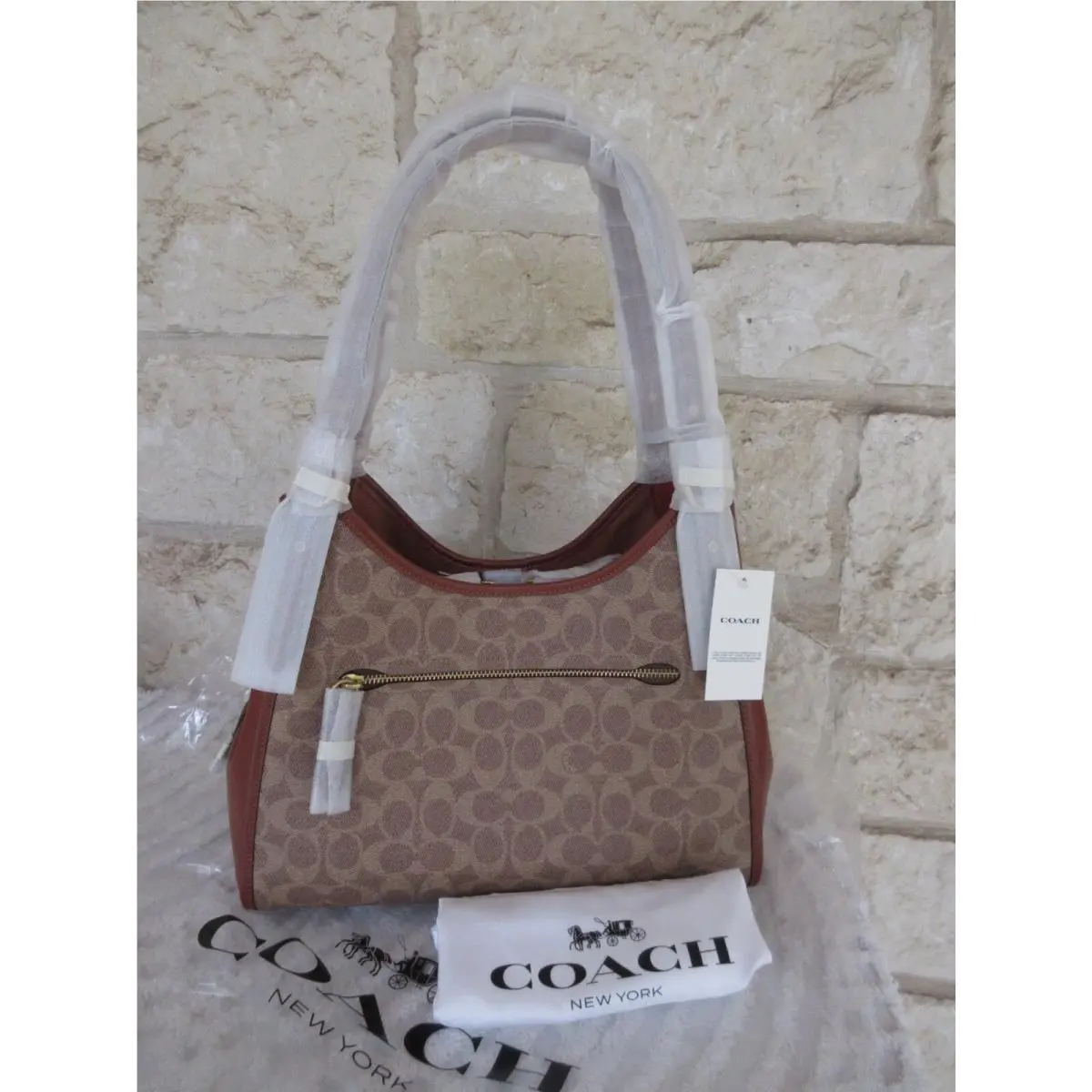Coach  bag  - COACH Lori - Lori - Exterior: Tan Rust