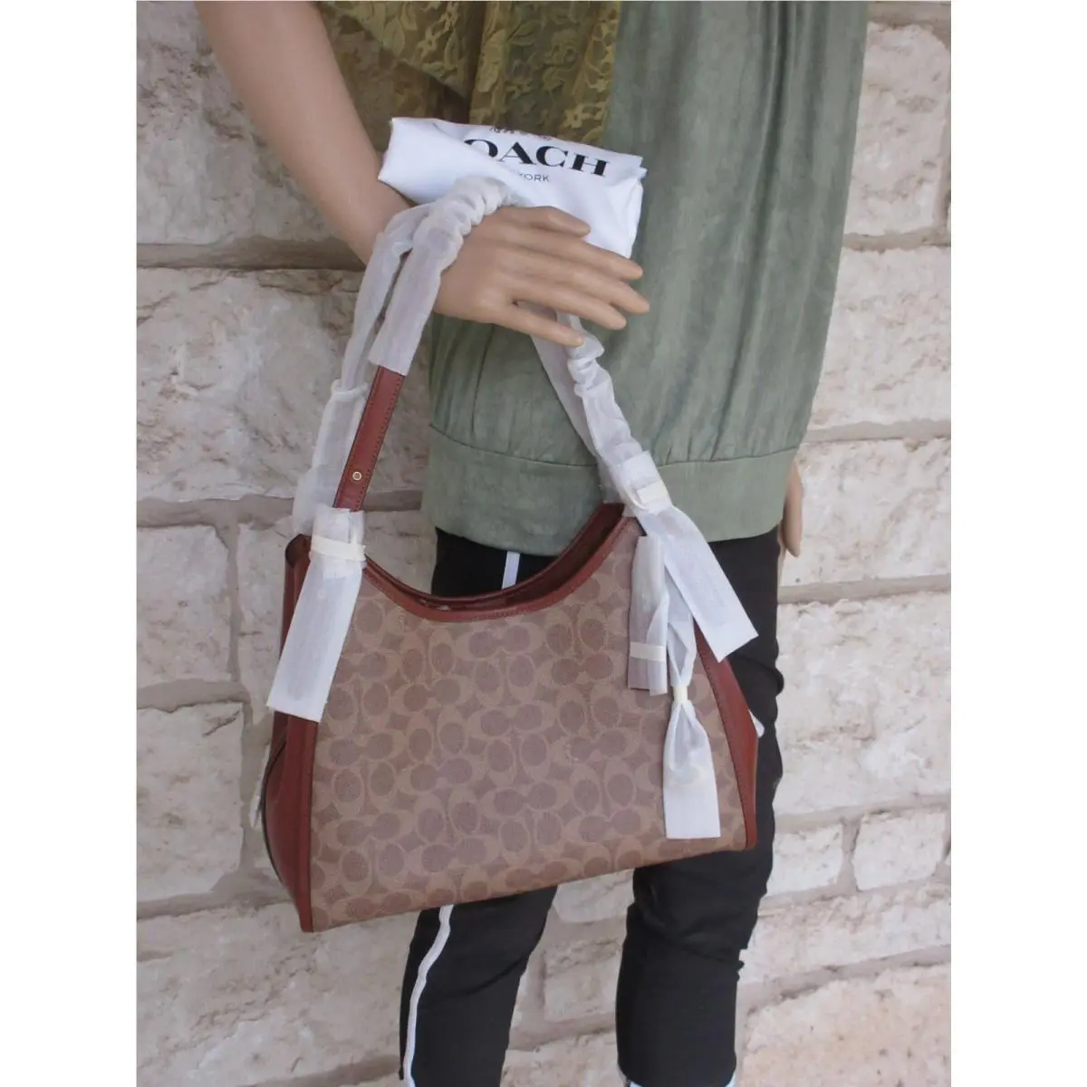 Coach  bag  - COACH Lori - Lori - Exterior: Tan Rust