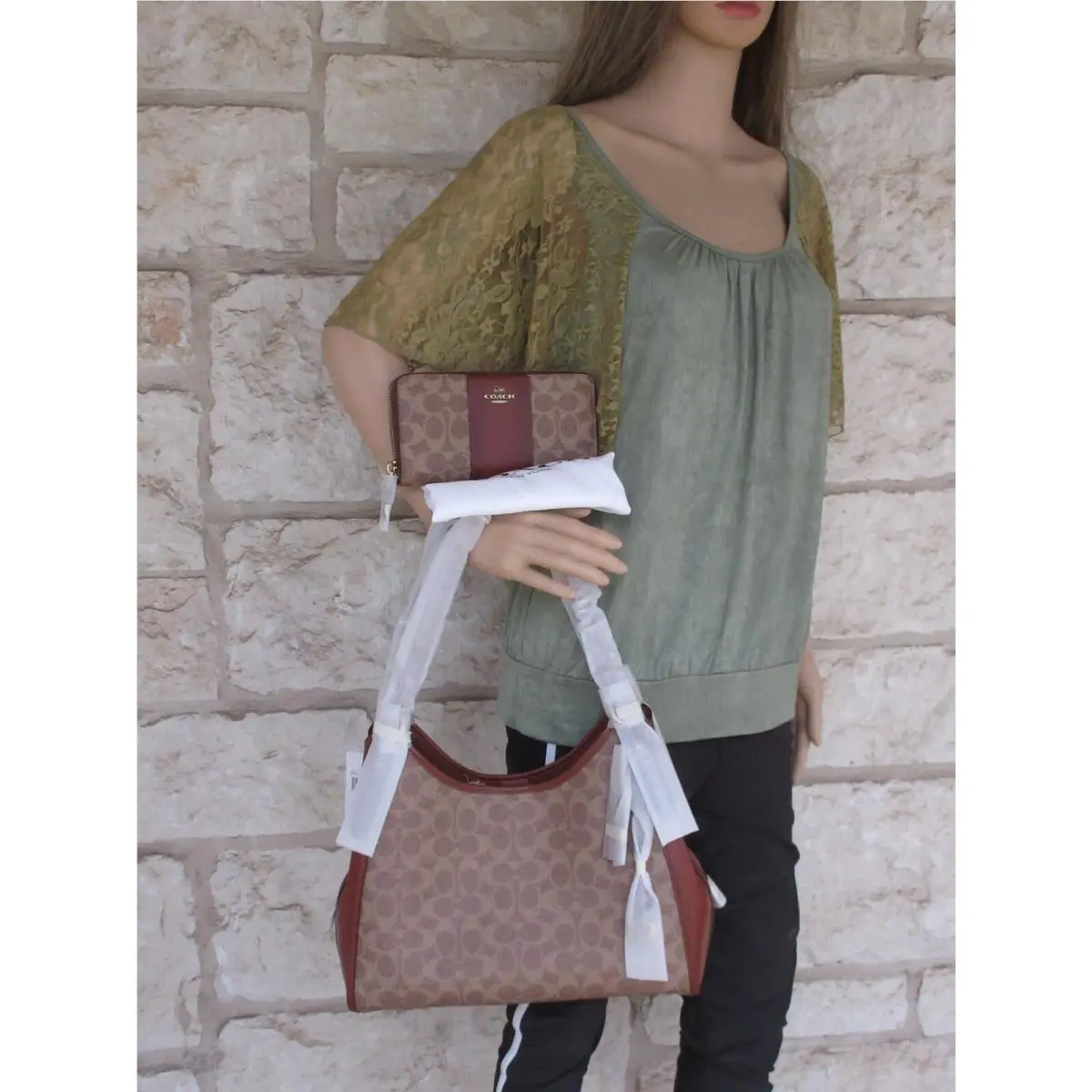 Coach  bag  - COACH Lori - Lori - Exterior: Tan Rust