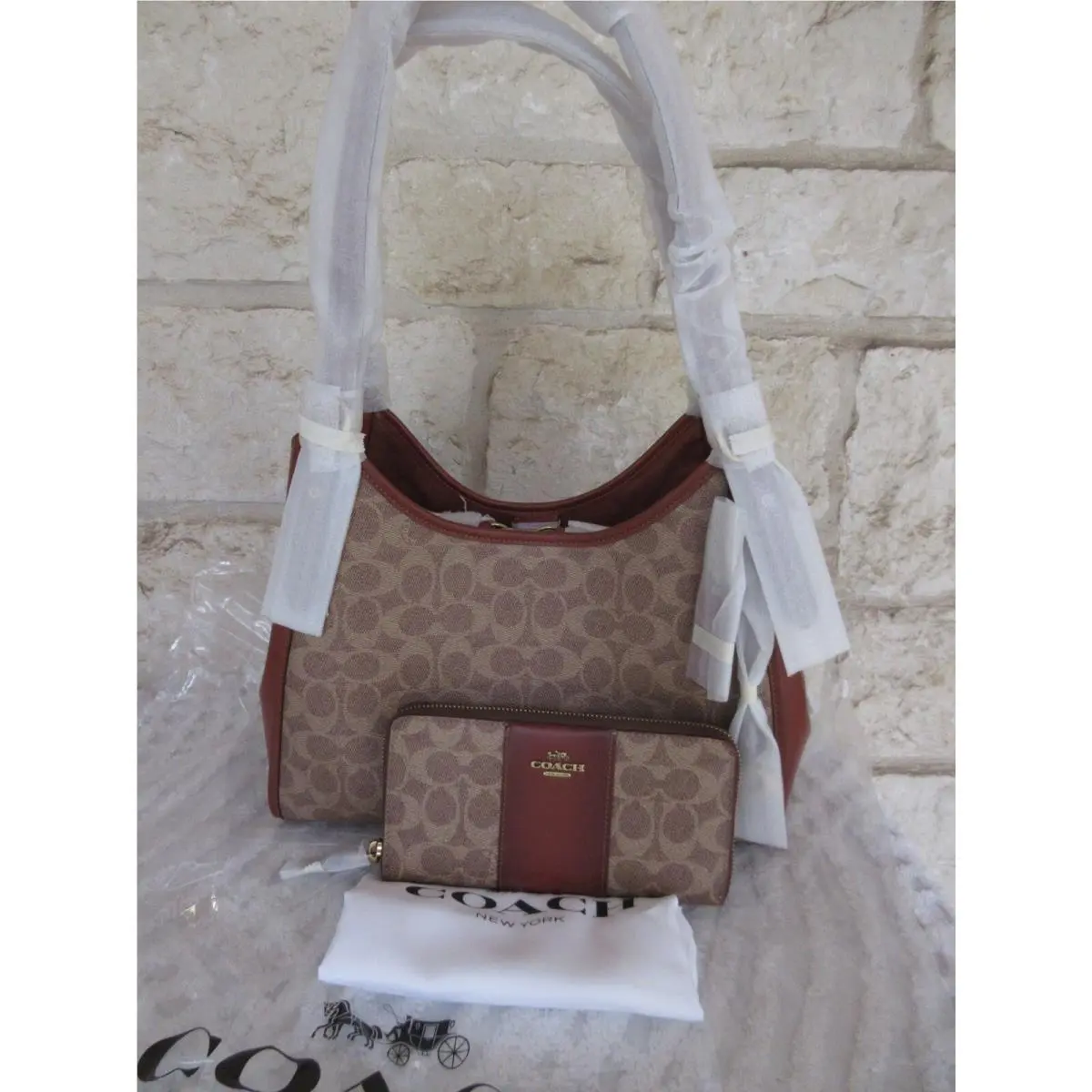 Coach  bag  - COACH Lori - Lori - Exterior: Tan Rust