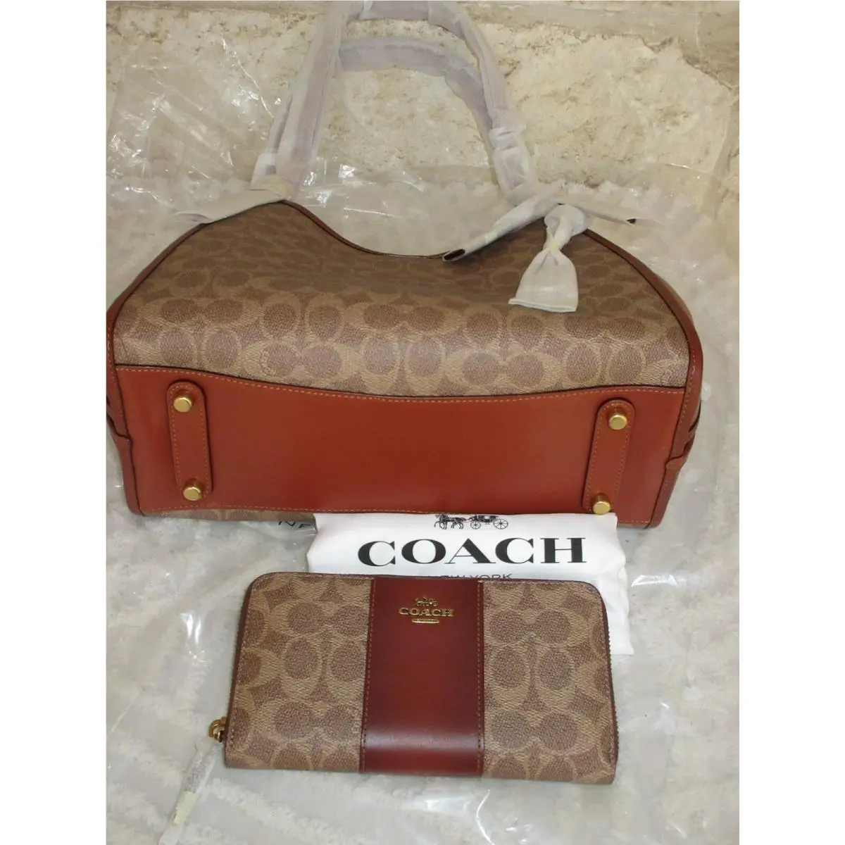 Coach  bag  - COACH Lori - Lori - Exterior: Tan Rust