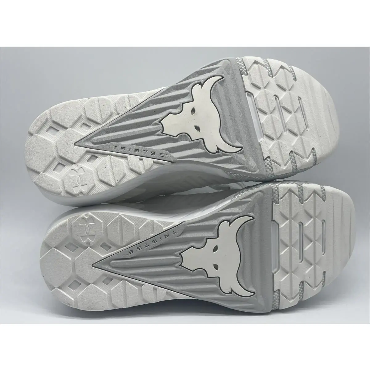 Under Armour shoes - Under Armour Project Rock 3 - 3023004-110 - White, Manufacturer: White/White/Halo Gey 4