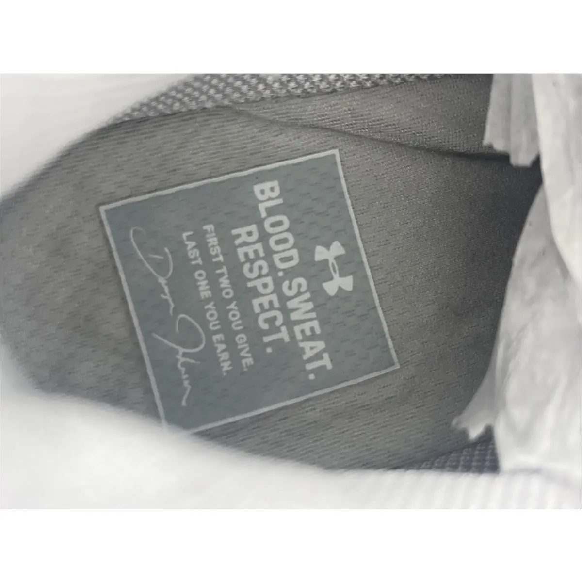 Under Armour shoes - Under Armour Project Rock 3 - 3023004-110 - White, Manufacturer: White/White/Halo Gey 5