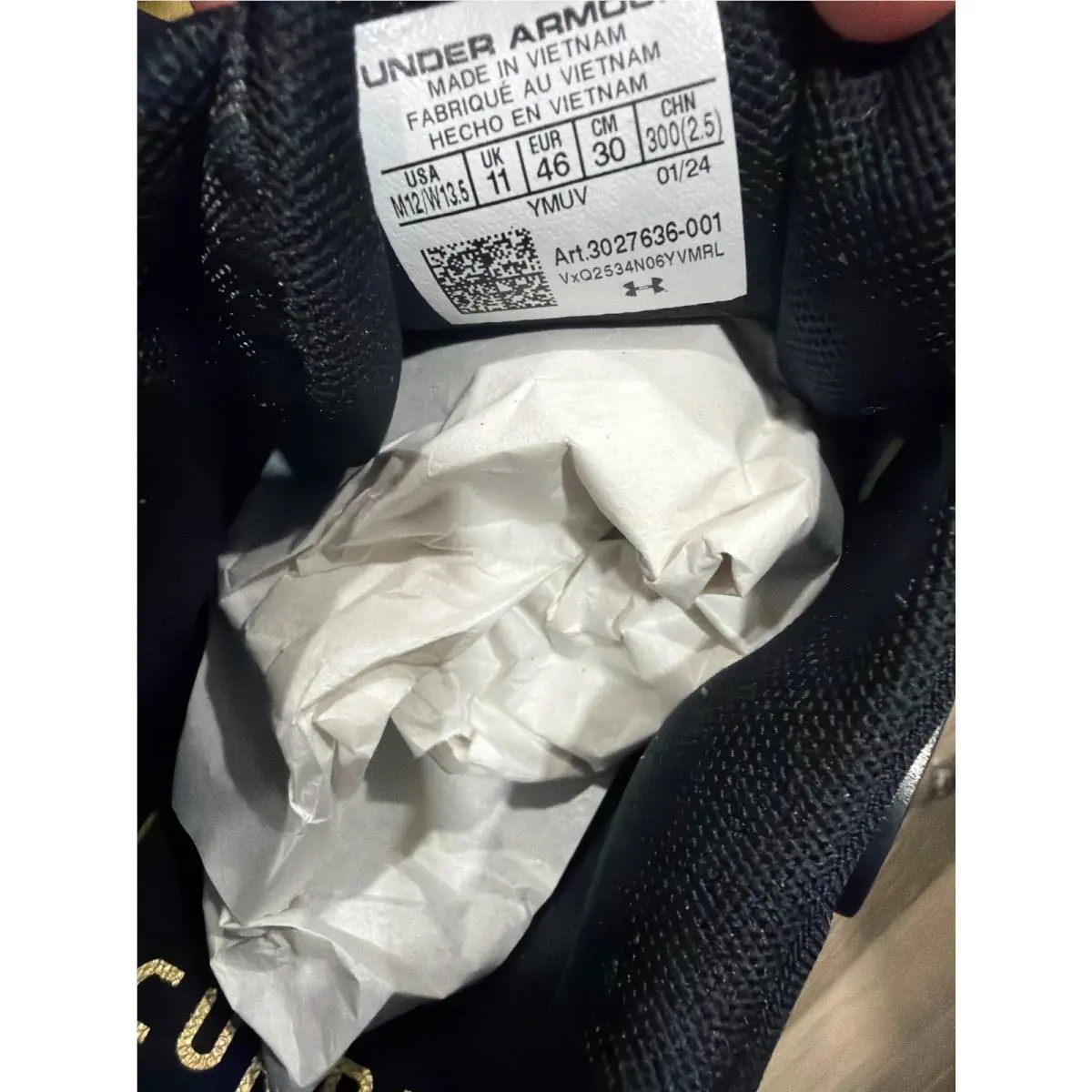 Under Armour shoes - Under Armour Curry Splash 24 - 3027636-001 - Black 11