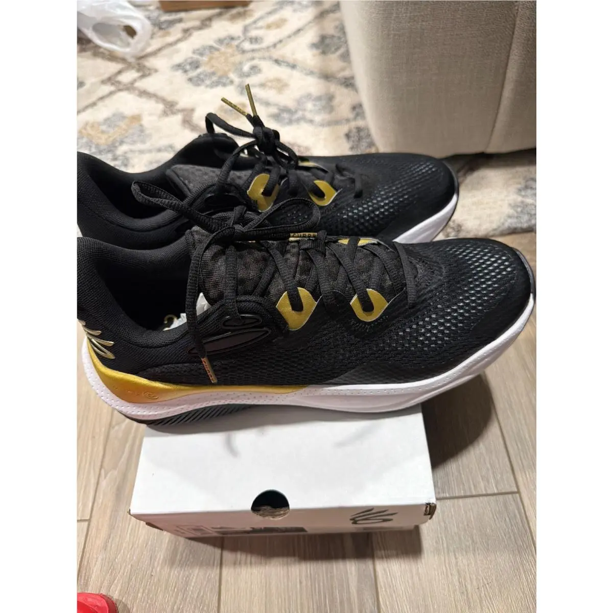 Under Armour shoes - Under Armour Curry Splash 24 - 3027636-001 - Black 7