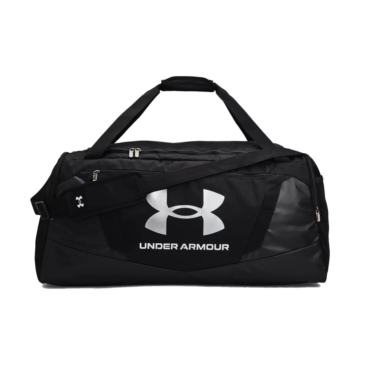 UA Undeniable 5.0 Large Duffle Bag Gym Bag 1369224 Black/Metallic Silver by Under Armour