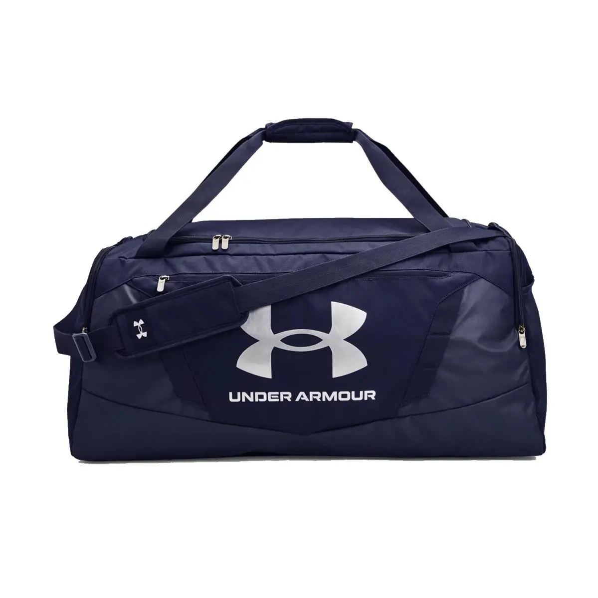 UA Undeniable 5.0 Large Duffle Bag Gym Bag 1369224 Midnight Navy/Metallic Silver by Under Armour