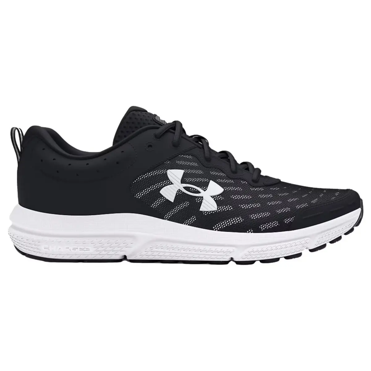 Under Armour Charged Assert 10 Black / White 3026175-001 Men`s