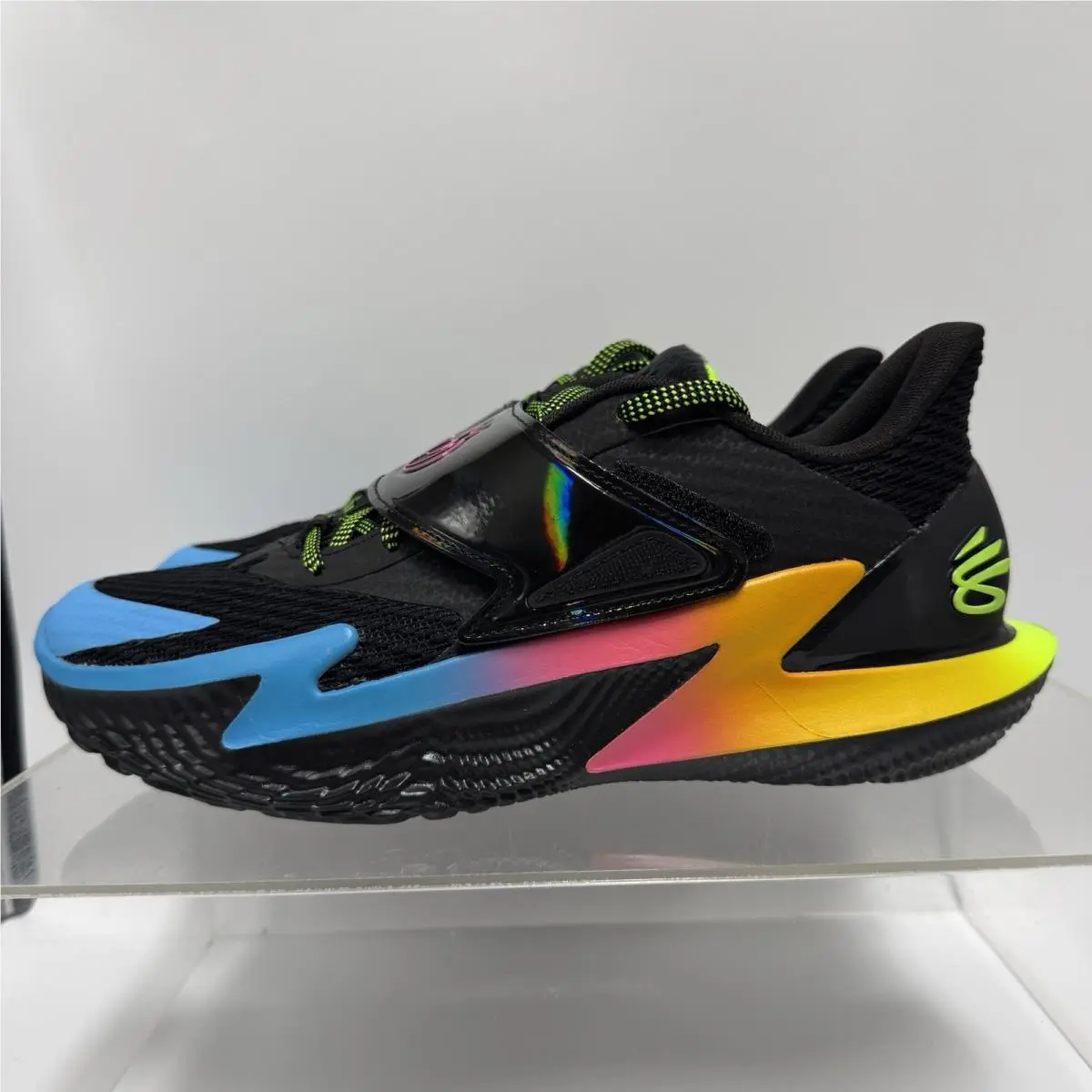 Curry D Fox 2 6011189-001 Black Blue Shoes Men’s Size 8.5 by Under Armour