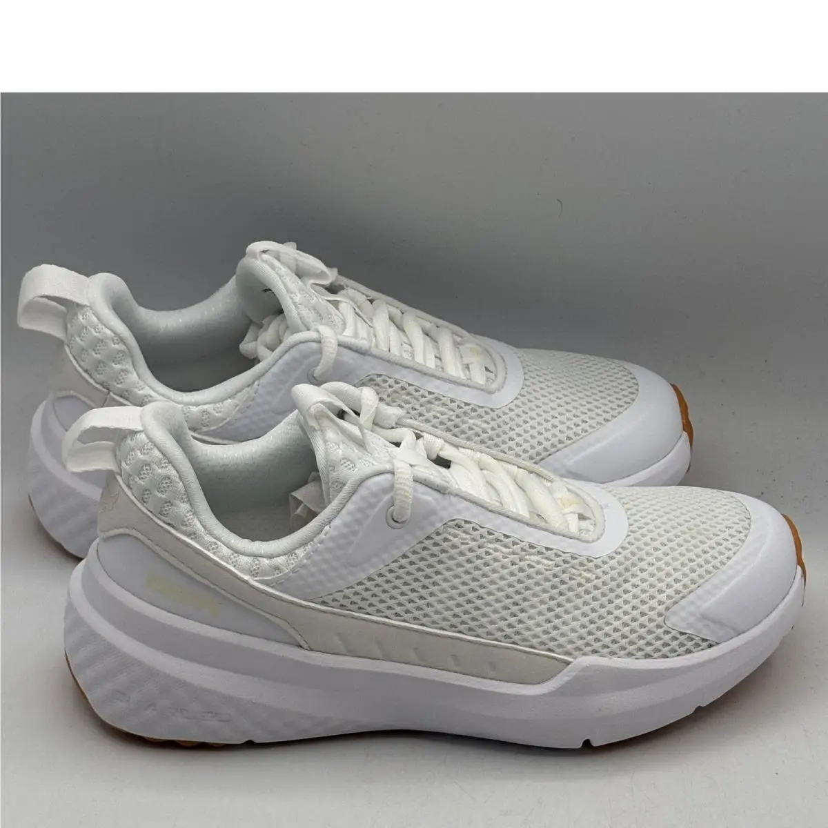 Under Armour Project Rock Bsr 5 Shoes Women Size 6.5 White Training 3028301-100