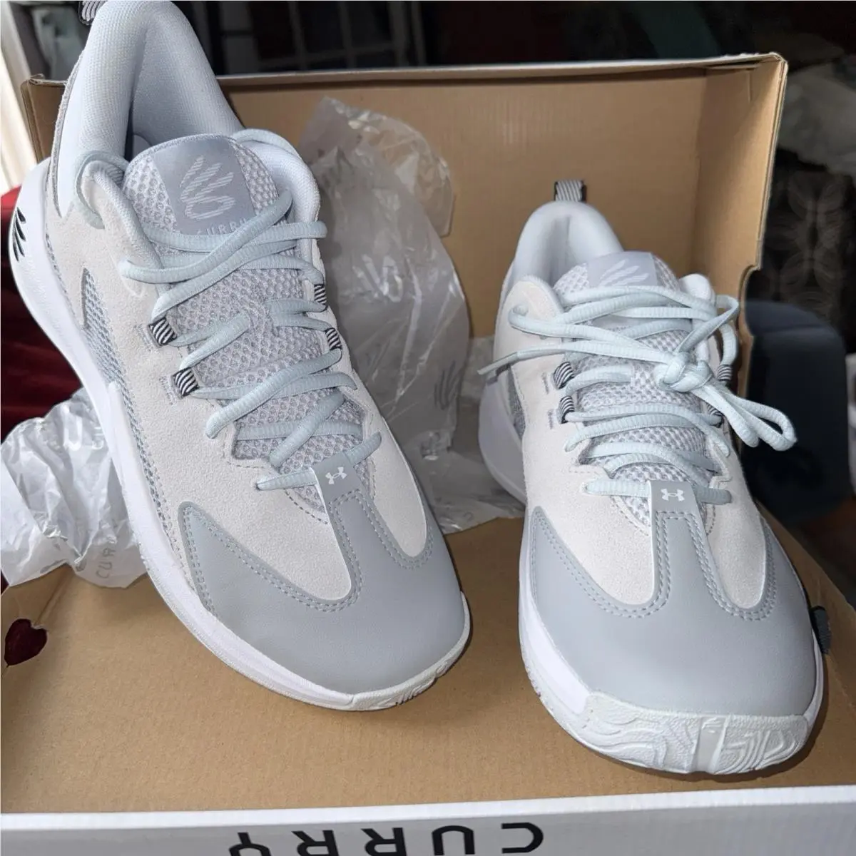 Under Armour shoes - Under Armour Curry 3 - Curry - 600750-014 - Gray/White 0