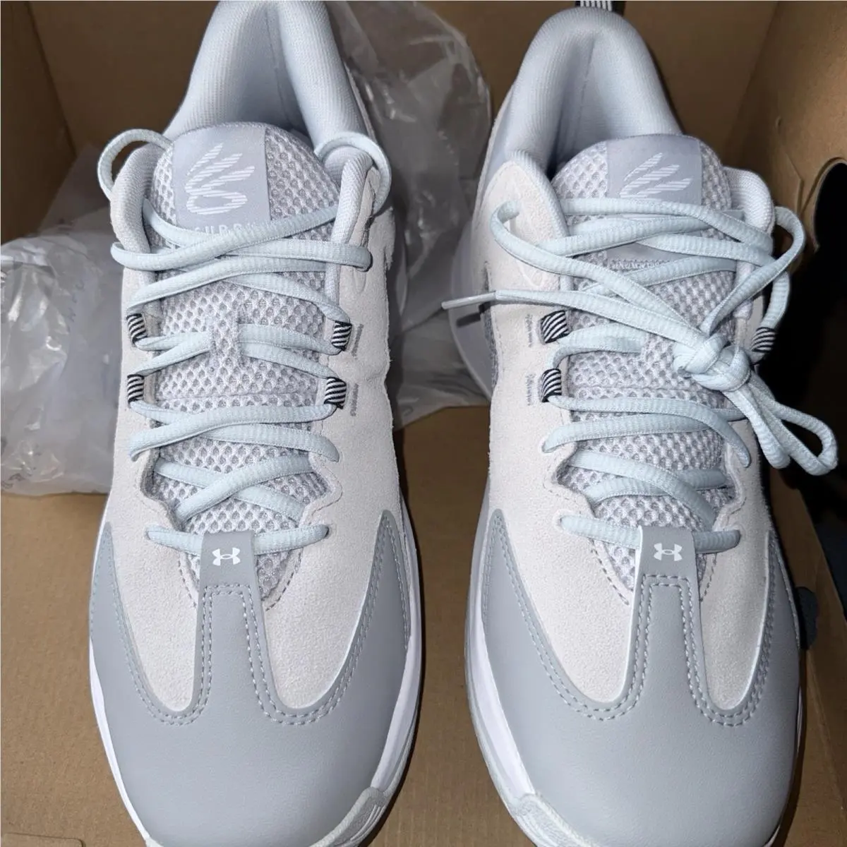 Under Armour shoes - Under Armour Curry 3 - Curry - 600750-014 - Gray/White 1