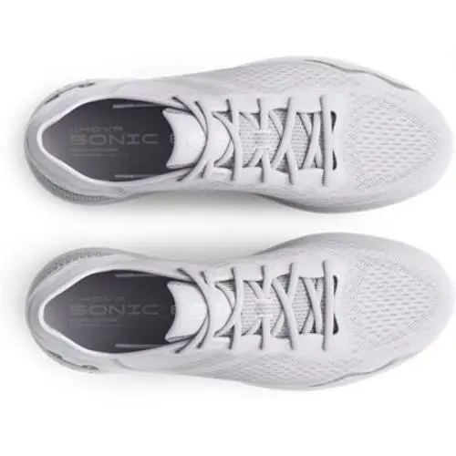 Under Armour shoes - White-White-Metallic Silver (UPC: 196040276076) 1