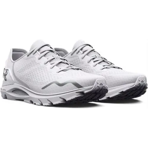 Under Armour shoes - White-White-Metallic Silver (UPC: 196040276076) 2