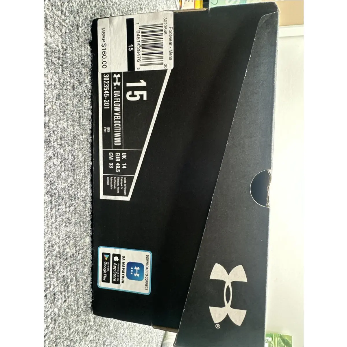 Under Armour shoes - Under Armour Flow Velociti Wind - 3023545-301 - Green 9