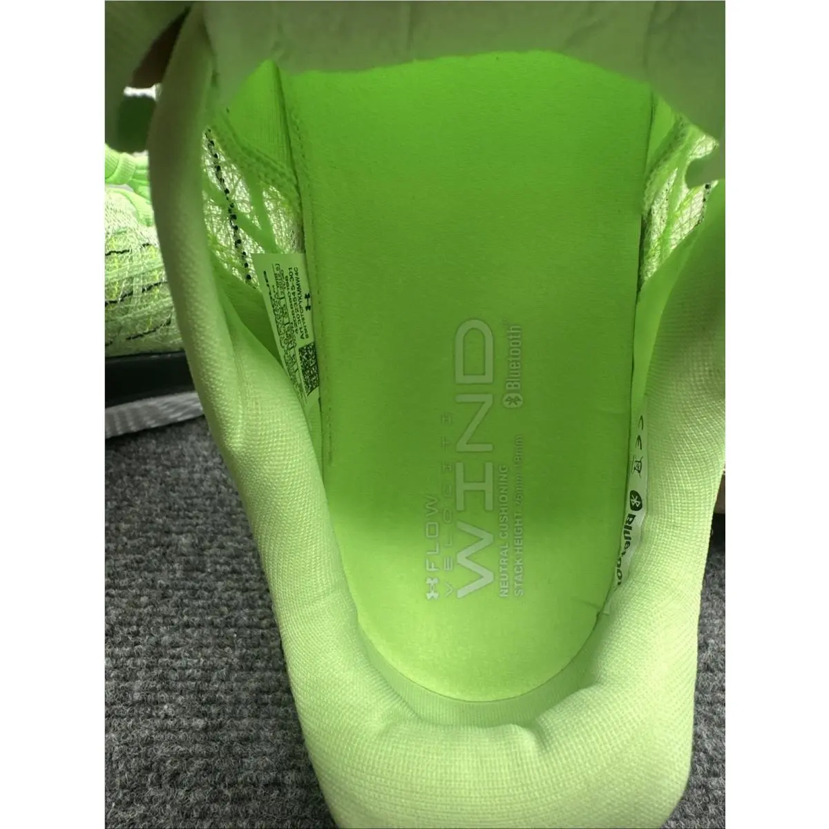 Under Armour shoes - Under Armour Flow Velociti Wind - 3023545-301 - Green 6