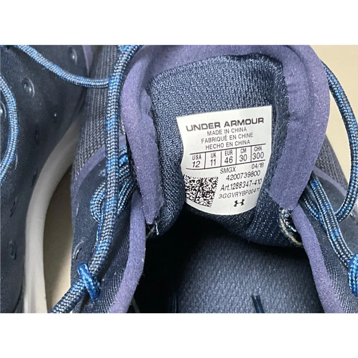 Under Armour shoes - Under Armour Charged 24/7 - Charged - Blue 7