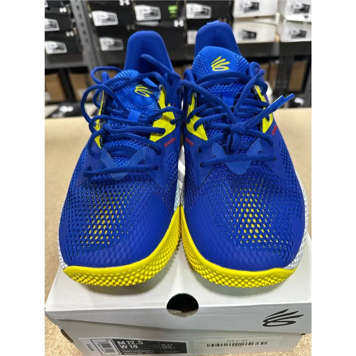 Under Armour shoes - Under Armour Curry Splash - Curry Splash - Blue 1