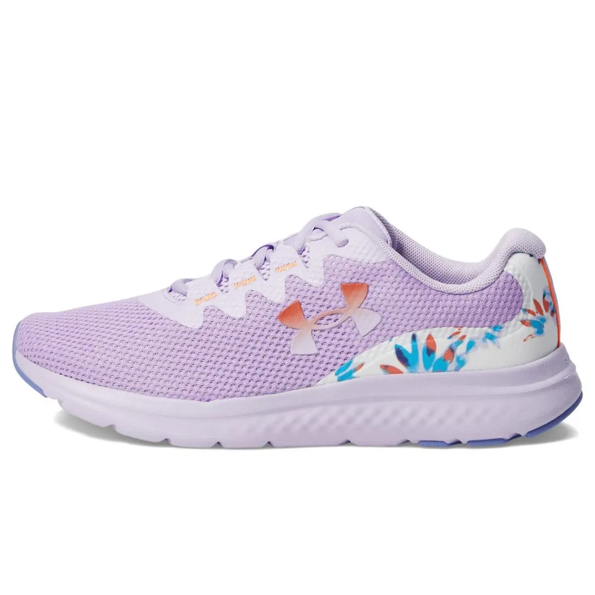 Under Armour Women`s Charged Impulse 3 Everyday Shoes 9.5 US Rare Color - Nebula Purple/Nebula Purple/Orange Blast