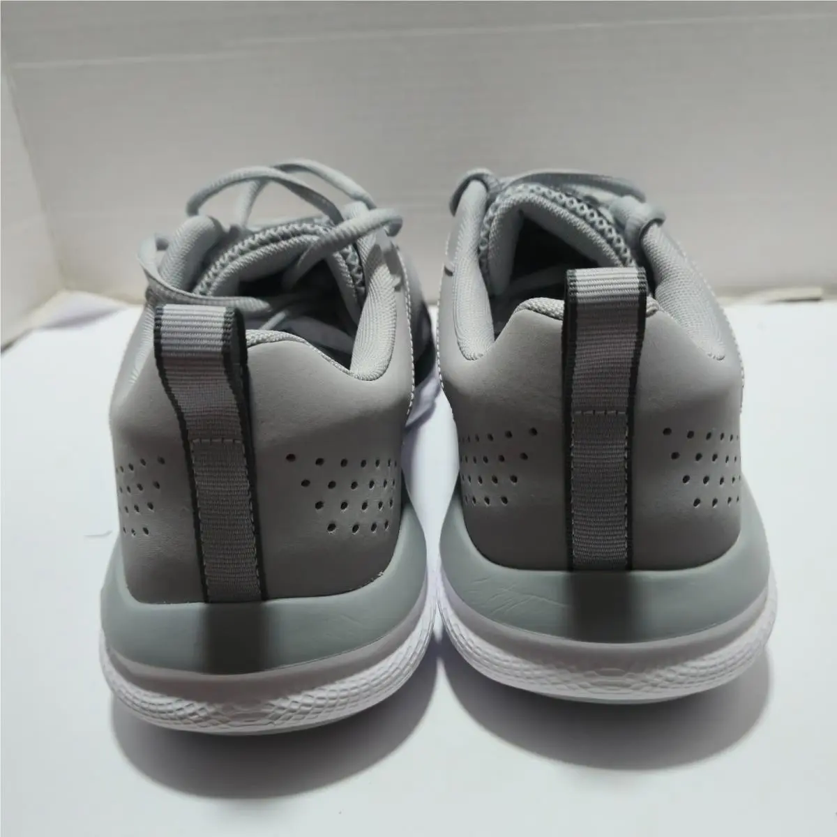 Under Armour shoes - Under Armour Charged Assert 9 4E Extra Wide - 3024857-101 - Gray 3